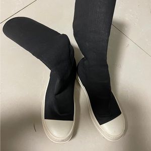 Sz35- Rick owens drkshdw stocking sock ramones sneakers women